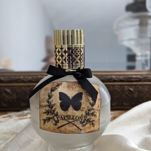 Decorative Decoupaged Bottle